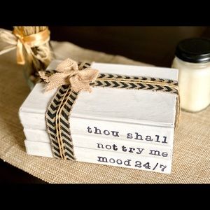 Farmhouse Book Stack